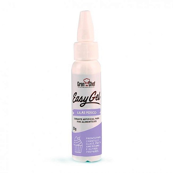 Corante Easy Gel Lilas Fosco 25g GranChef