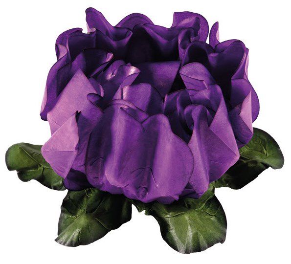 Forminha para Doces Finos - Rosa Maior Roxo - 40 unidades - Decora Doces