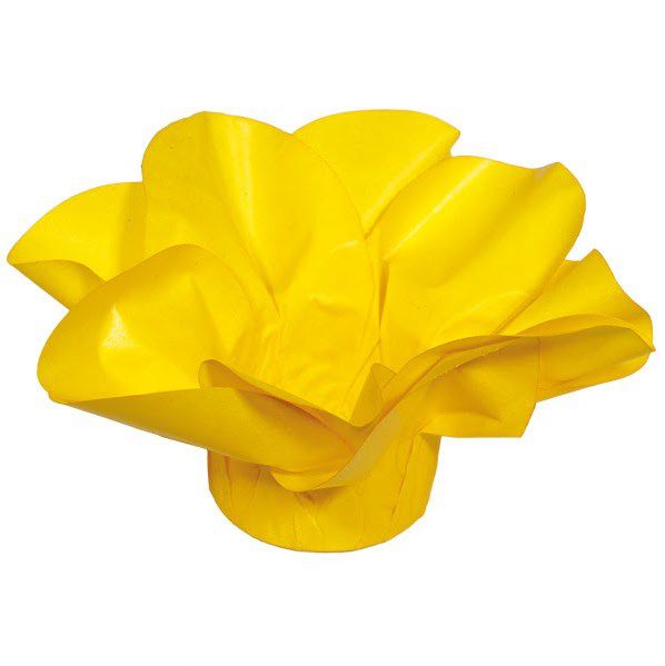 Forminha para Doces Finos - Copo de Leite Amarelo Vivo 30 unidades - Decora Doces - Rizzo Festas