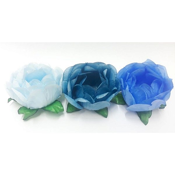 Forminha para Doces Finos - Bela Tons Azuis - 30 unidades - Decora Doces - Rizzo Festas