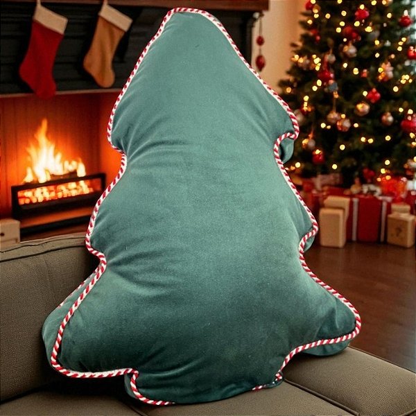 Almofada Árvore de Natal - 37x53,5cm - 1 unidades - Rizzo