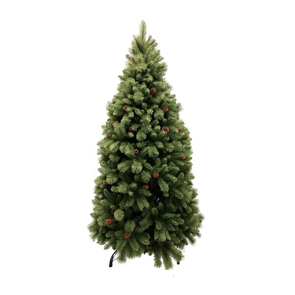 Árvore de Natal Modelo Noz Moscada - 1117 Galhos - 1,80m - Ref. RZO02269 - 1 unidade - Rizzo