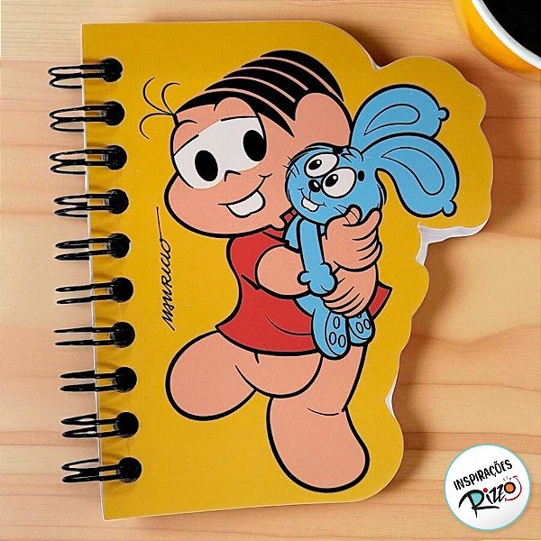 Caderninho de Anotações - Mônica - Turma da Mônica - 60 Folhas - 8x9cm - 1 unidade - Rizzo