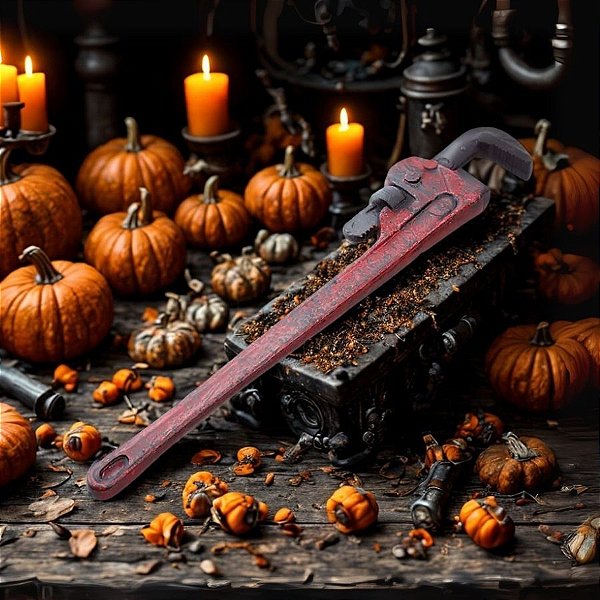Chave Grifo Sangrento - Halloween - 52 cm - 1 unidade - Cromus - Rizzo