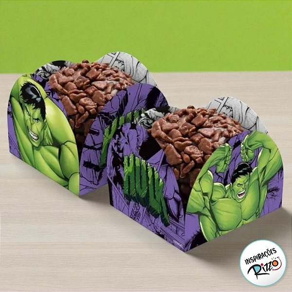 Porta Forminha - Hulk - 50 unidades - Disney Original - Rizzo
