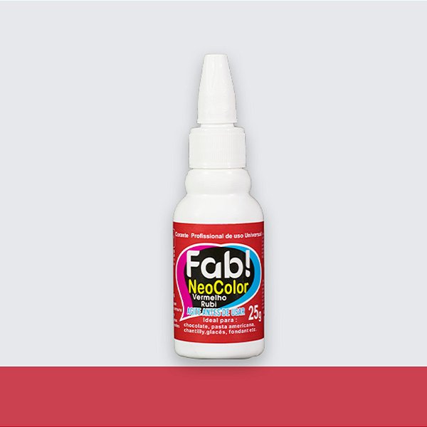 Corante Profissional NeoColor - Vermelho Rubi - 25g - FAB