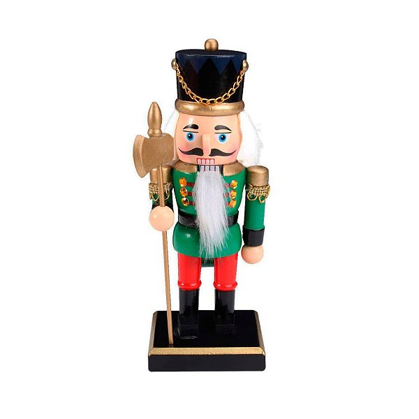 Soldado de Chumbo de Madeira com Espada - 20 cm - Modelo A - 1 unidade - Rizzo