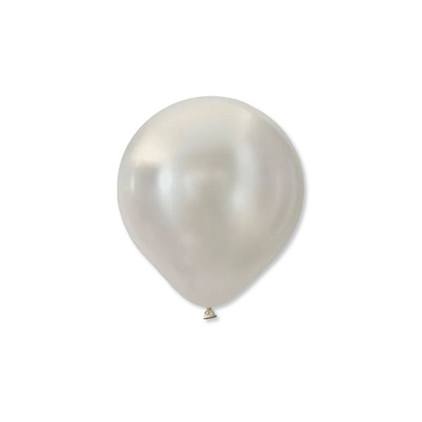 Balão de Festa Látex Liso - Branco Perolizado -  unidades - FestBall   - Rizzo