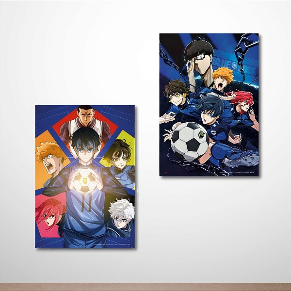 Cartaz Decorativo - Bluelock - 45x31cm - 2 unidades - Regina - Rizzo