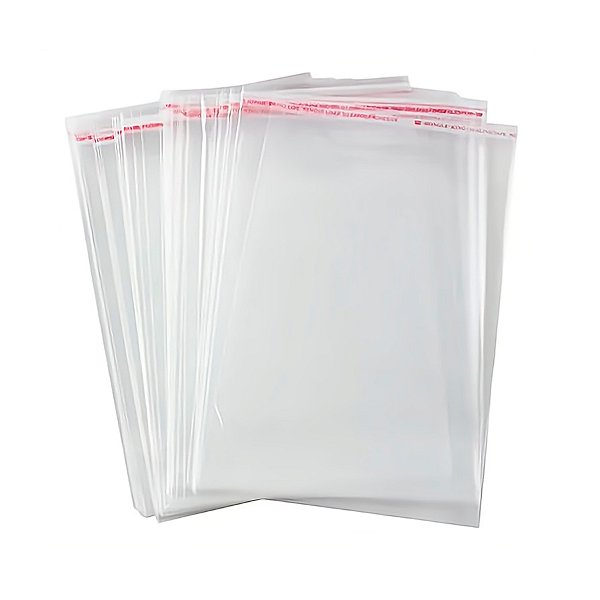 Saco Adesivado com Furo - 15x20cm - 100 unidades - Rizzo