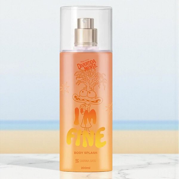 Bory Splash - Ansiedade - Divertida Mente - 200ml - 1 unidade - Disney Original - Rizzo