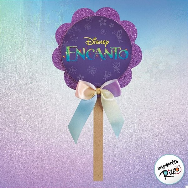Pick Decorativo - Encanto - 27x13cm - 1 unidade - Disney Original - Rizzo