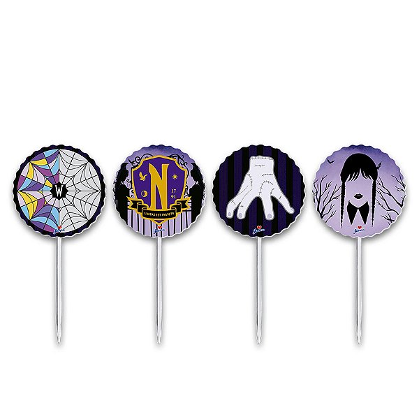 Pick Decorativo para Doces - Wanda - 8 unidades - Junco - Rizzo