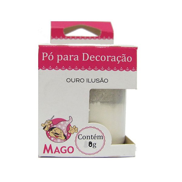 Pó para decoração Ouro Ilusão 8g Mago