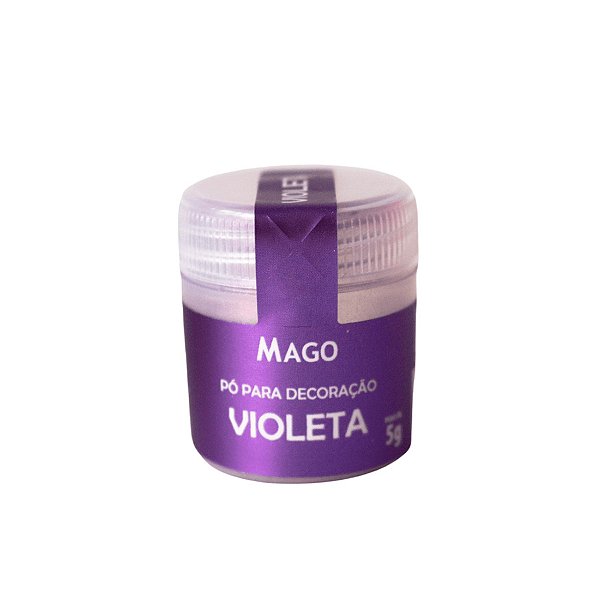 Pó para Decoração Violeta - 5g - 1 unidade - Mago - Rizzo