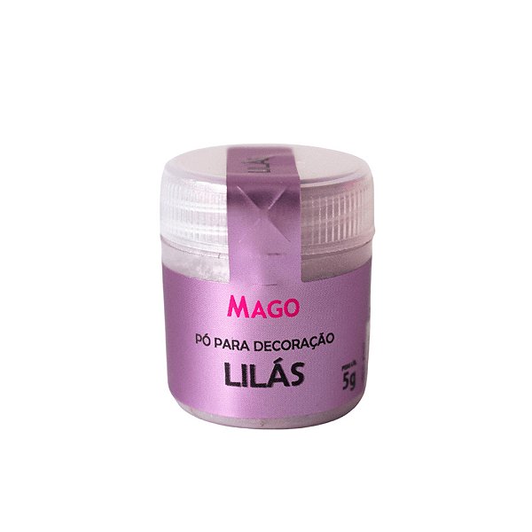 Pó para Decoração Lilás - 5g - 1 unidade - Mago - Rizzo