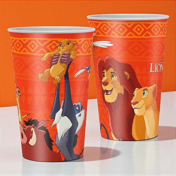 Copo de Papel - Rei Leão - 180ml - 8 unidades - Disney Original - Rizzo