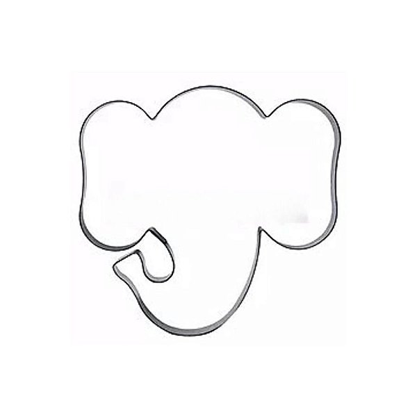 Cortador Elefante G - Ref.312 - 9x10cm - 1 unidade - RR Cortadores - Rizzo