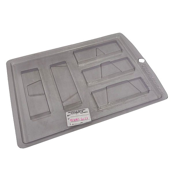 Forma de Acetato Tablete Árvore de Natal Modular - Ref. 6027 - 1 unidade - Rizzo