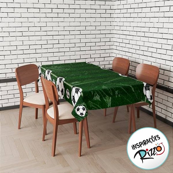 Toalha de Mesa de Papel - Futebol - 220x120cm - 1 unidade - Regina - Rizzo
