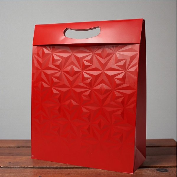 Caixa New Plus Relevo - Vermelho - 1 unidade - Cromus - Rizzo