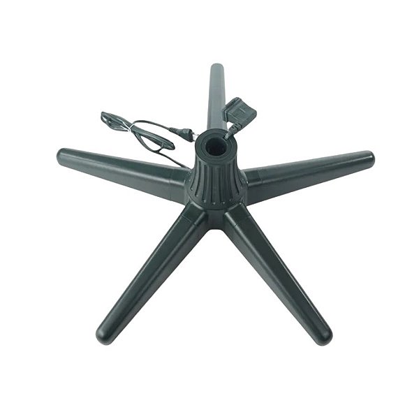 Base Giratória Verde para Árvore - 20x63x63cm - 110V - 1 unidade - Cromus - Rizzo