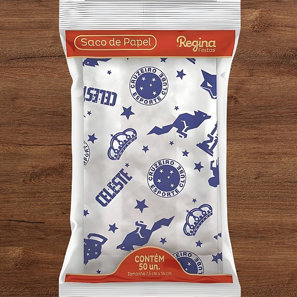 Saco de Papel - Cruzeiro - 7,5x14cm - 50 unidades - Regina - Rizzo
