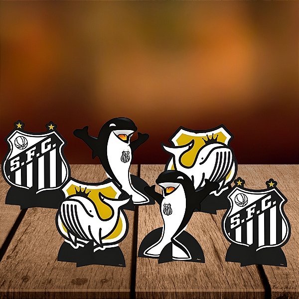 Decoração de Mesa - Santos - 16,5x20,5x9cm - 6 unidades - Regina - Rizzo