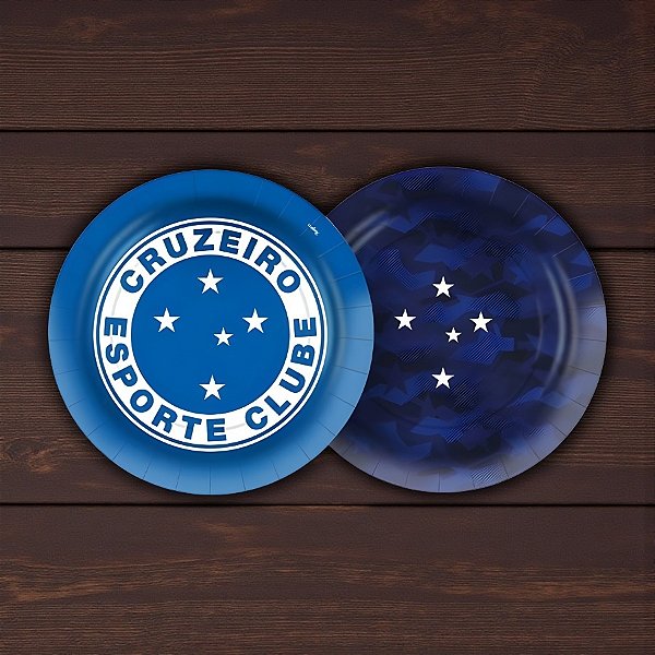 Prato de Papel Redondo - Cruzeiro - 18x18cm - 8 unidades - Regina - Rizzo