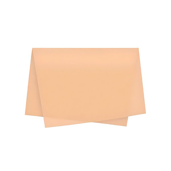 Papel de Seda - 50x70cm - Areia - 100 unidades - Rizzo