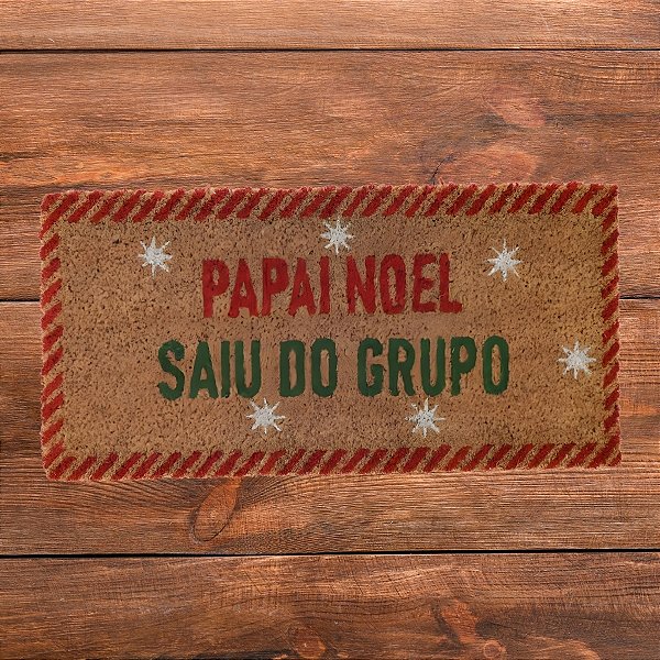 Capacho de Fibra - Marrom - 55x25cm - 1 unidade - Cromus - Rizzo