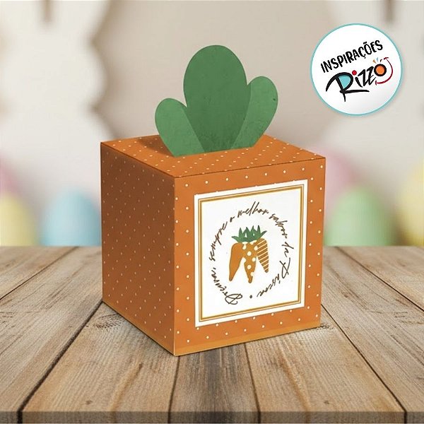 Caixa Pop Up - Fresh - P 7x7x7cm - 10 unidades - Cromus - Rizzo