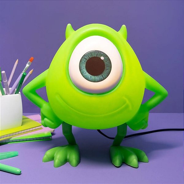 Luminária Mike Monstros S.A - 1 unidade - Disney Original - Usare