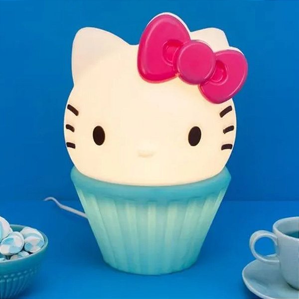 Luminária Hello Kitty - Cake Turquesa - 28cm - 1 unidade - Rizzo