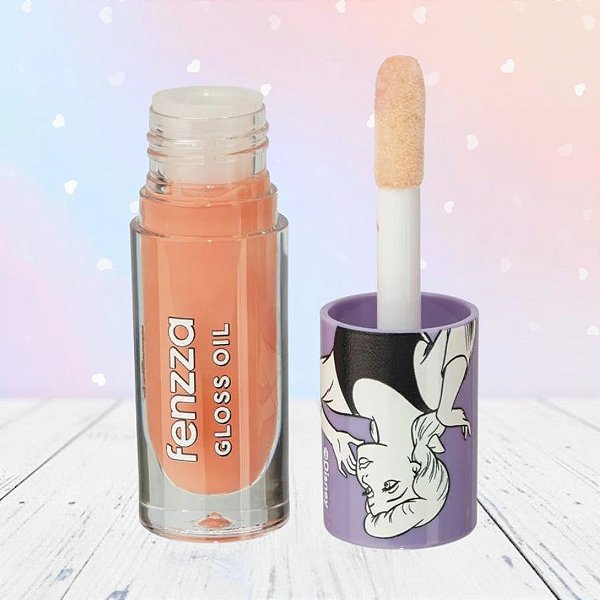 Gloss Oil - Cinderela - Princesas - 4,3g - 1 unidade - Disney Original - Rizzo