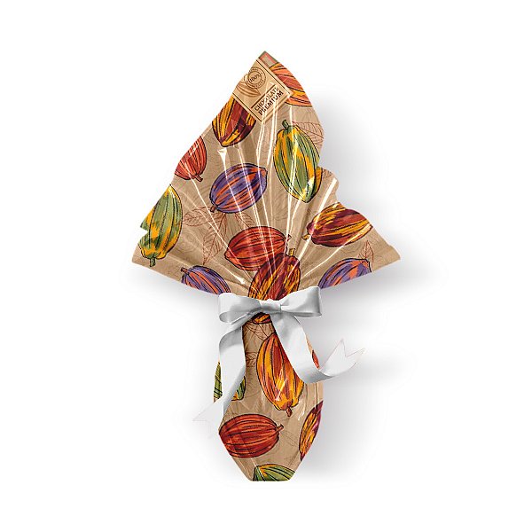 Saco Express 49x49cm para Ovos de 750g a 1kg - Cacau Tropical - 25 unidades - Cromus - Rizzo