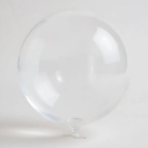 Balão Bubble Transparente - 36" 90cm - 50 unidades - Bobo Balloon - Rizzo