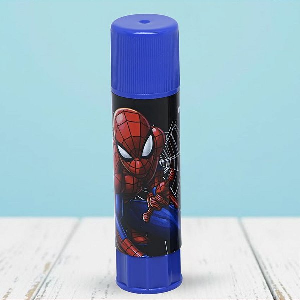 Cola Bastão Homem Aranha - Azul - 9g - Disney Original - 1 unidade - Rizzo