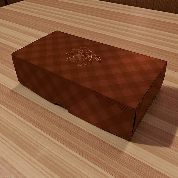 Caixa Para 8 Doces - Páscoa Gourmet - 17x9x4,5cm - 10 unidades - Regina - Rizzo