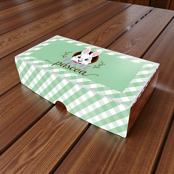 Caixa Para 8 Doces - Páscoa Mágica - 17x9x4,5cm - 10 unidades - Regina - Rizzo