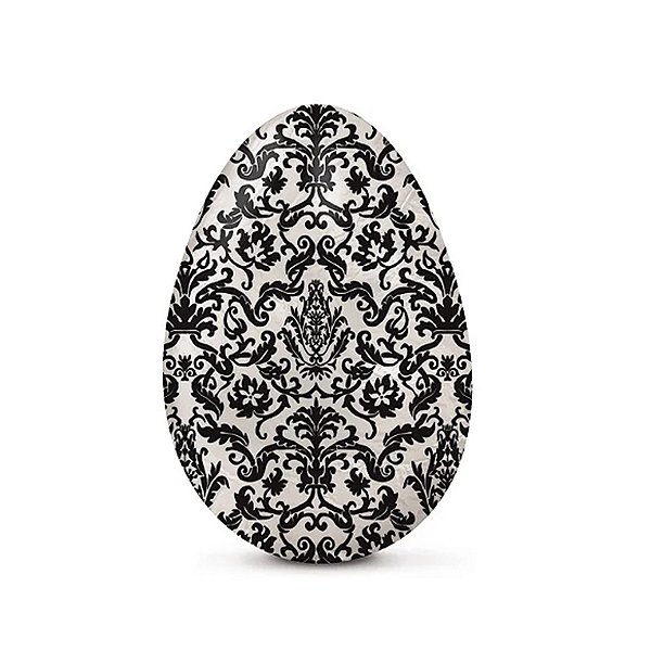 Papel Chumbo 43,5x59cm - Adamascado Preto e Branco - 50 unidades - Cromus - Rizzo