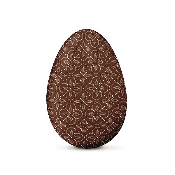 Papel Chumbo 43,5x58,5cm - Chocolatier Marrom/Ouro - 50 unidades - Cromus - Rizzo