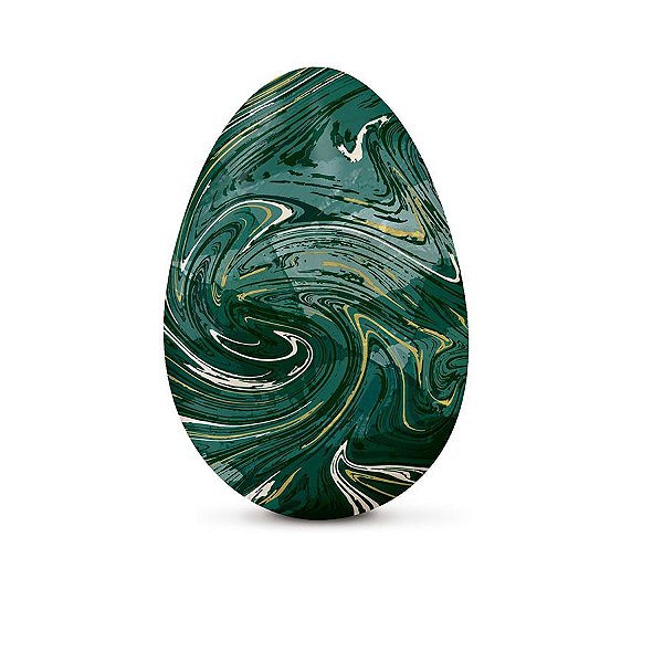 Papel Chumbo 43,5x58,5cm - Marmorizado Verde - 5 unidades - Cromus