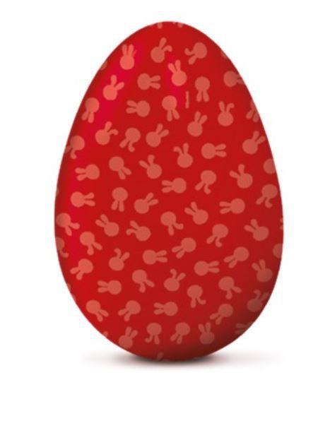 Papel Chumbo 10x9,7cm - Coelhinhos Vermelho - 300 unidades - Cromus - Rizzo Embalagens