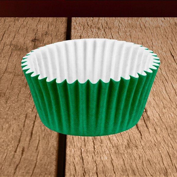 Forminha para Doces - Verde Escuro - Número 05 - 100 unidades - Regina - Rizzo