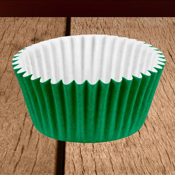 Forminha para Doces - Verde Escuro - Número 04 - 100 unidades - Regina - Rizzo