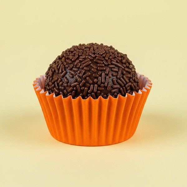 Forminha para Doces - Laranja - Número 04 - 100 unidades - Regina - Rizzo