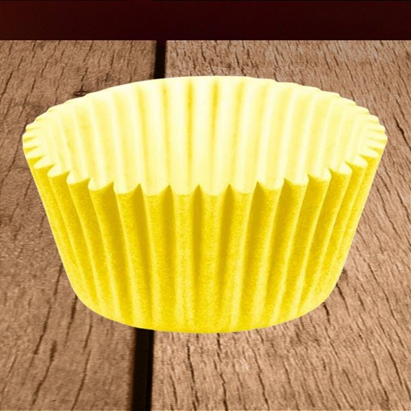 Forminha para Doces - Amarelo Candy - Número 04 - 100 unidades - Regina - Rizzo