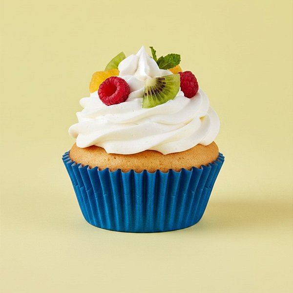 Forminha Para Cupcake Impermeável - Azul Royal - 5x3,5cm - 45 unidades - Regina - Rizzo