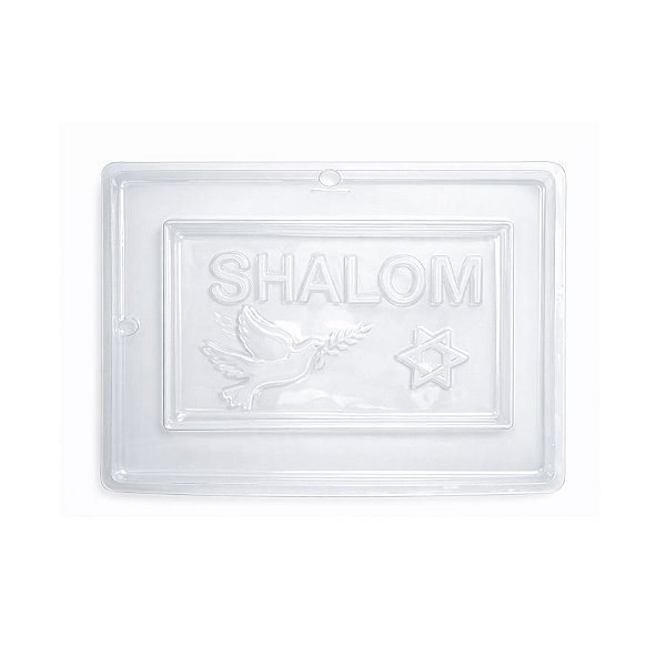 Forma de Acetato Simples - Tablete " Shalom" - Ref.206 - 1 unidade - Rizzo